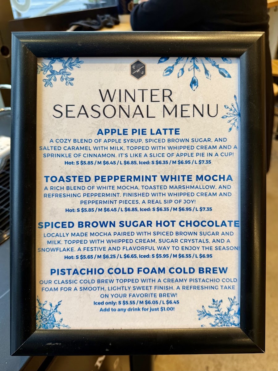 Commonwealth Joe Coffee Roasters Menu - Image 2