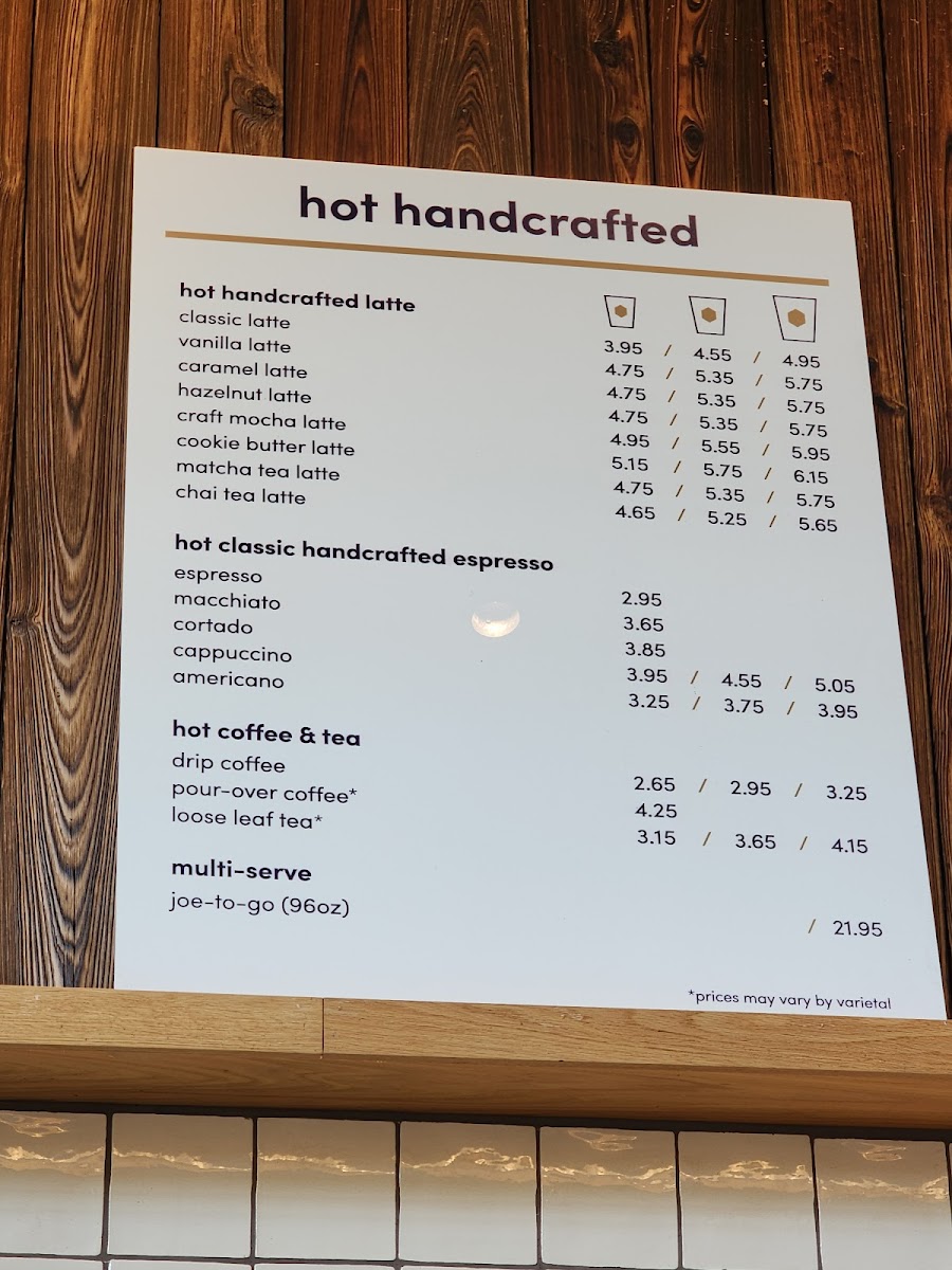 Commonwealth Joe Coffee Roasters Menu - Image 6